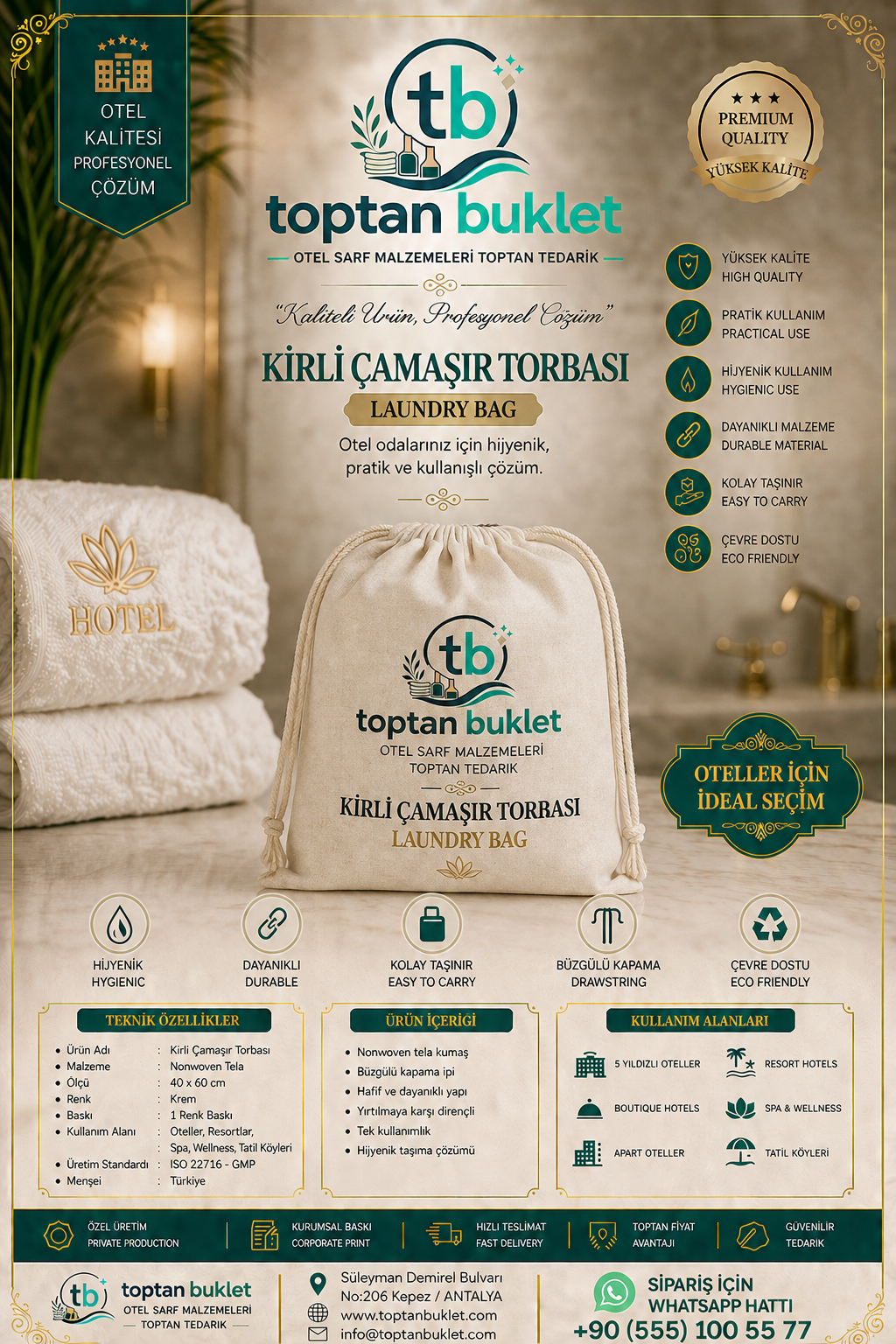 Çamaşır Torbası